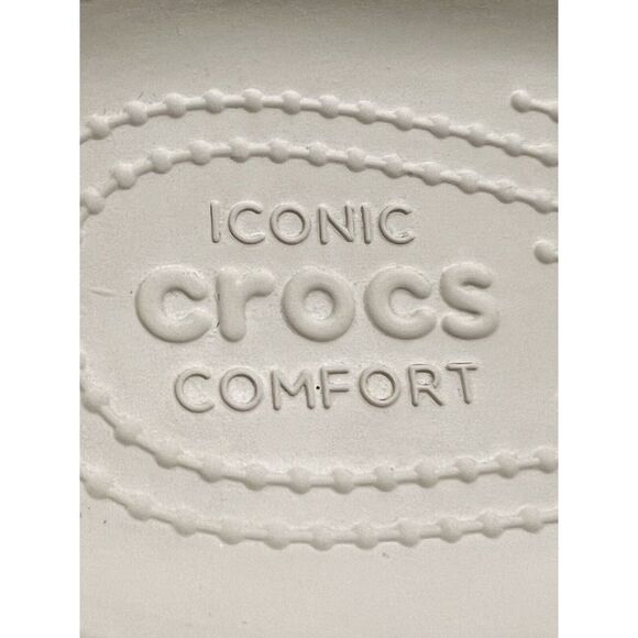 Crocs Classic Platform Slide Bone Beige Women Casual Sandals Slippers 208180-2Y2 - Picture 8 of 10